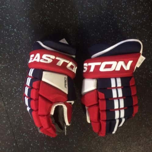 EASTON PRO GLOVES 15 INCH RED WHITE AND BLUE