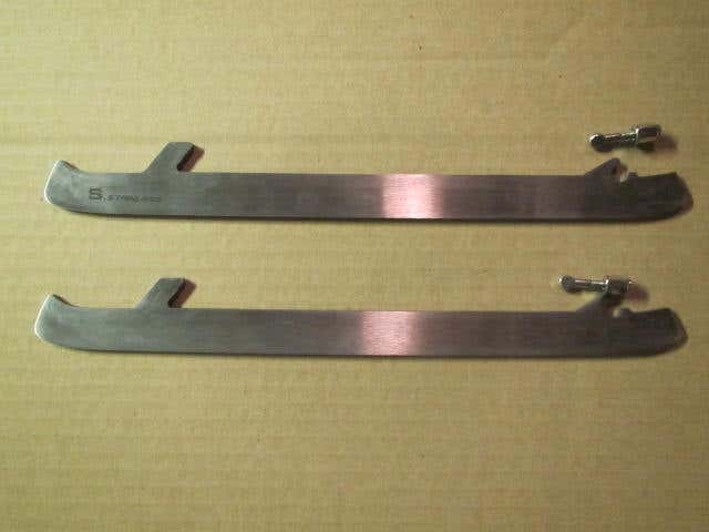 New Bauer Super Stainless 4mm Sr. Goalie Runners - Size 8