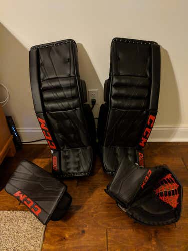 CCM Extreme Flex III Goalie Equipment (Full Set) Senior 34+1.5 pro