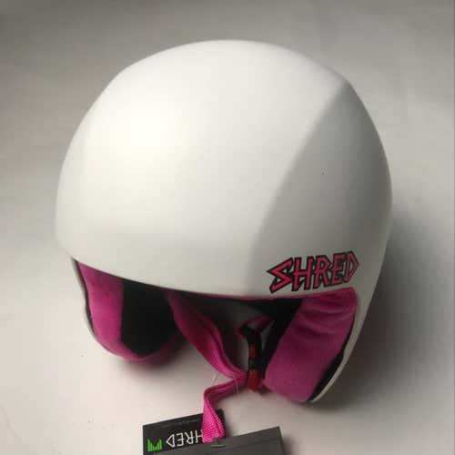 New Shred BRAIN BUCKET MINI WHITEY PINK XS/S 54-56