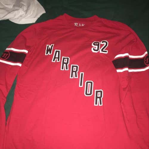 Warrior Hockey Men’s LS Shirt Red ‘92 L