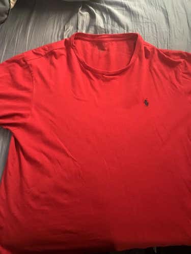 Polo Ralph Lauren Red T Shirt Size XL Bundle
