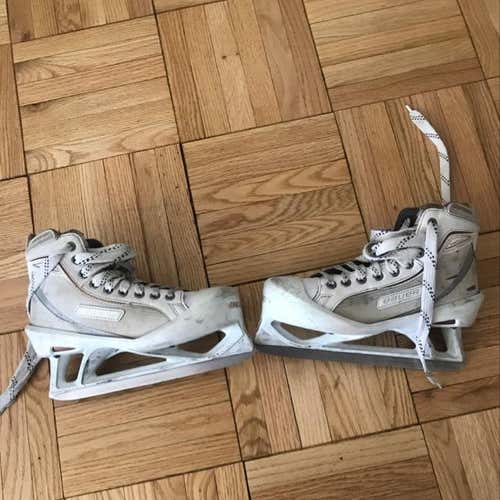 Limited Edition Used Bauer Goalie Skates (size 6.5)