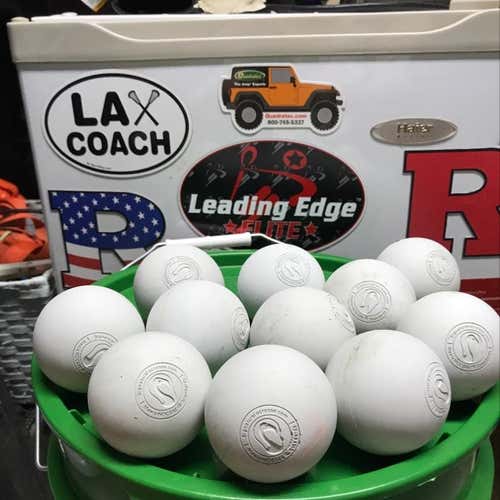 12 Used Signature Lax Balls