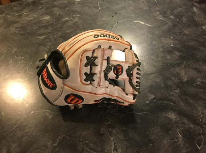 Custom Wilson A2000 DP15 11.5” I Web Green Orange