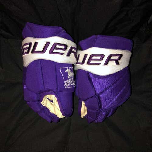Bauer Purple Gloves Vapor Pro