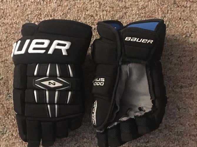 Bauer Nexus 1000 Gloves With New Repalm. 15in