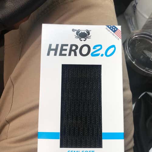 Lacrosse Semi-soft Mesh All Black HERO 2.0