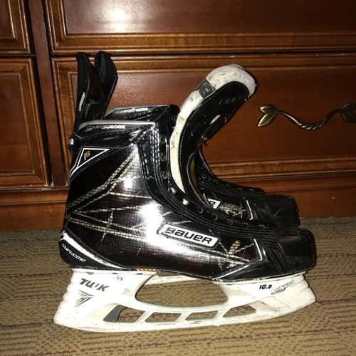 Bauer Supreme 1S Pro Hockey Skates Size 10 (No Steel, Footbeds, Or Laces)