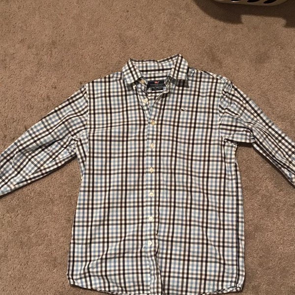 Boys Large (16-18) Vineyard Vines Button up Shirt