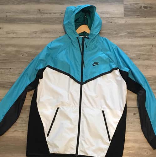 Nike Aqua/White/Black Jacket