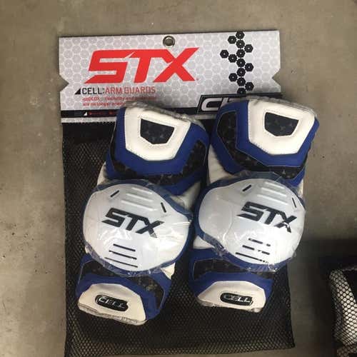 STX Cell Arm Guards - Royal - 4 x Medium, 4 x large = 8 total