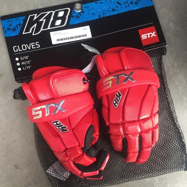 STX K18 Gloves - Red - Medium 12”