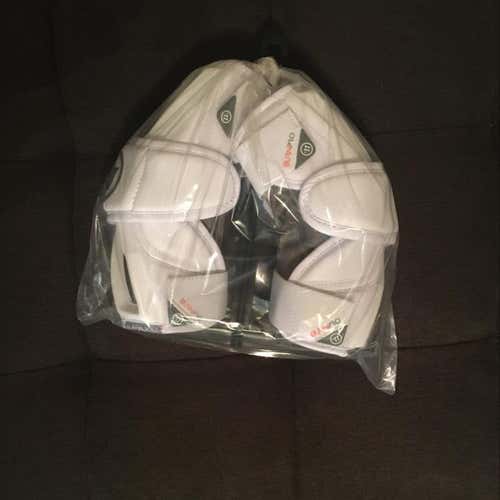 NWT: Warrior Burn Pro Arm Pads 2018 (White)