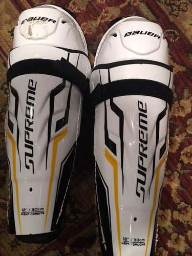 Bauer Supreme 150 Shin Guards Youth 12 inch see picture