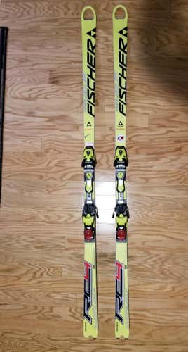 196cm R>33 Fischer RC4 WorldCup Super-G SG Skis
