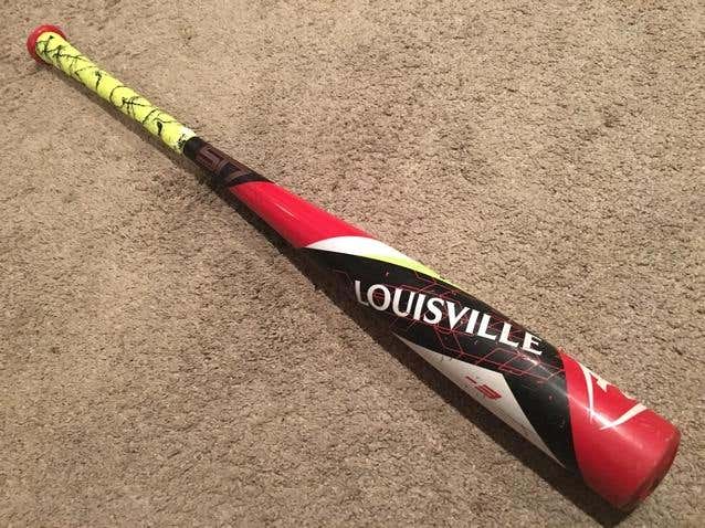Louisville Slugger Omaha 517 Alloy BBCOR Baseball Bat 31/28 ~ New Lizard Skins Neon Camo Grip