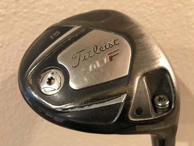Titleist 910 15* F Fairway Wood with Diamana 'ahina 82 Stiff Flex shaft