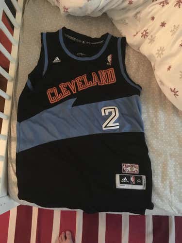 Kyrie Irving Hardwood Classics Cavs Jersey Medium
