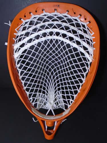 Orange STX Eclipse w/ 12D G3 Mesh - Goalie Head