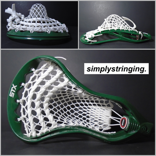 BRAND NEW Forest Green STX Super Power w/ G3 Mesh - NCAA Legal Lacrosse Head