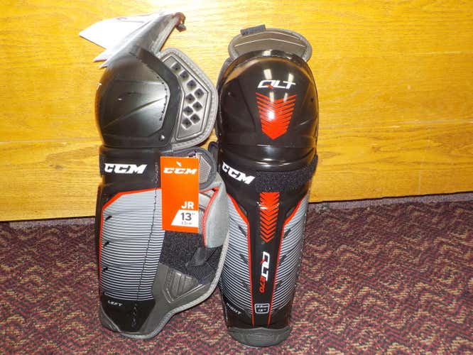 New CCM QLT 250 Shin Guards Senior