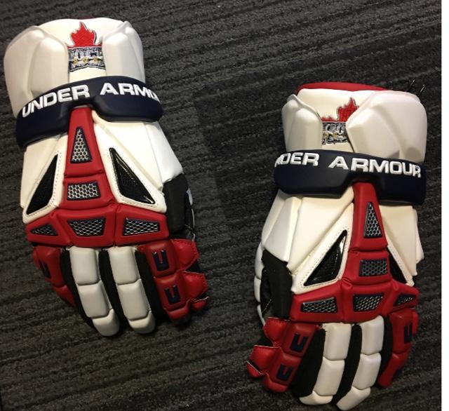 Brand New Toronto Rock Under Armour Charge Gloves