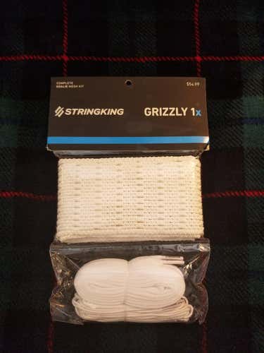 Brand New StringKing Grizzly 1x Goalie Mesh Kit