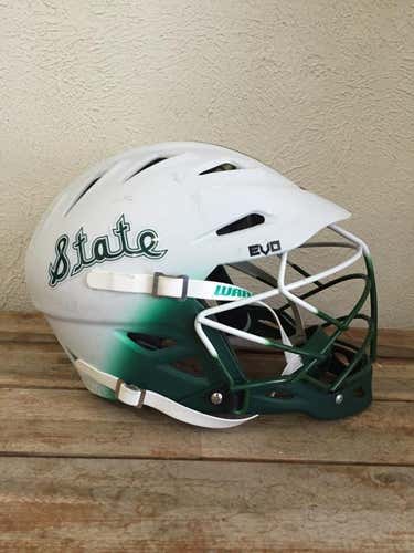 Michigan State Custom Warrior Evo Helmet