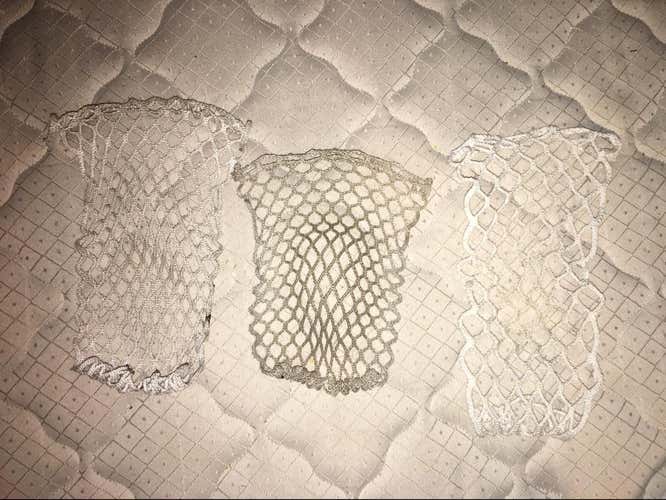 Used mesh pieces