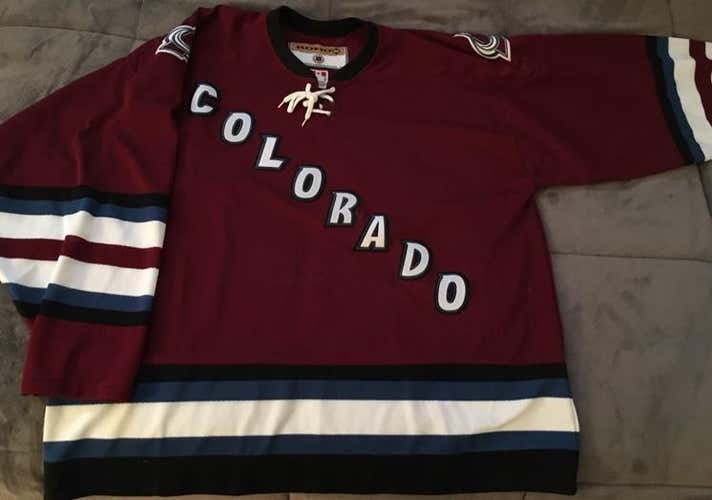 Colorado Avalanche Throwback Third Jersey