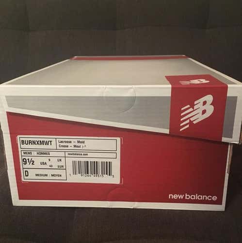 NWT: New Balance Burn X Cleats - Size 9.5