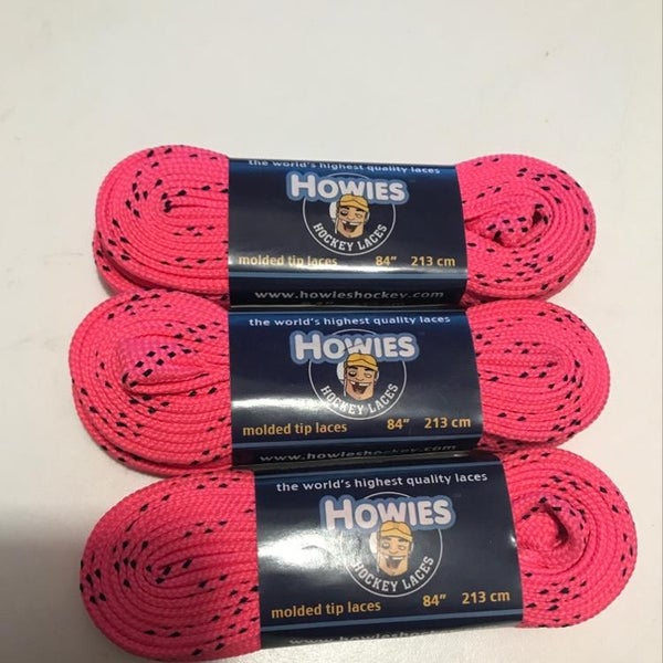 Howies Pink 84” Unwaxed Hockey Laces