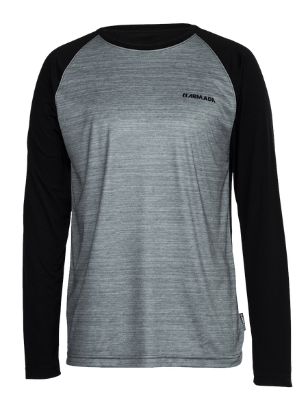 **New Armada Contra Crew L/S heather grey**