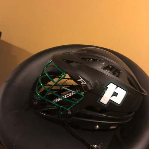 Matte Black Cascade R- Green Chrome Mask