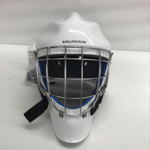 Vaughn VM 2300 Hockey Goalie Helmet Senior Large White New