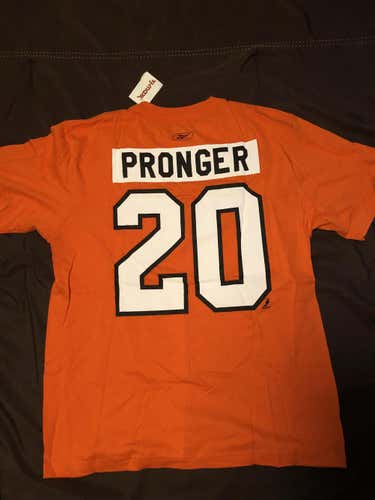 Philadelphia Flyers Chris Pronger Reebok Shirt adult medium