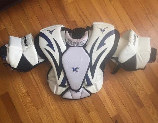 Vaughn V5 velocity Jr. Goalie Chest Protector
