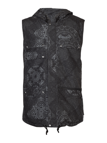 Arlington Vest Black Mandala