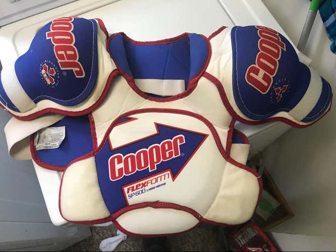 Senior Large Cooper Shoulder Pads
