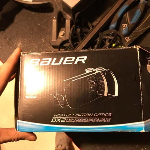 3 Pack Of Bauer Dx2 Visors