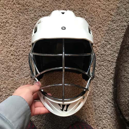 White Warrior T2 Lacrosse Helmet