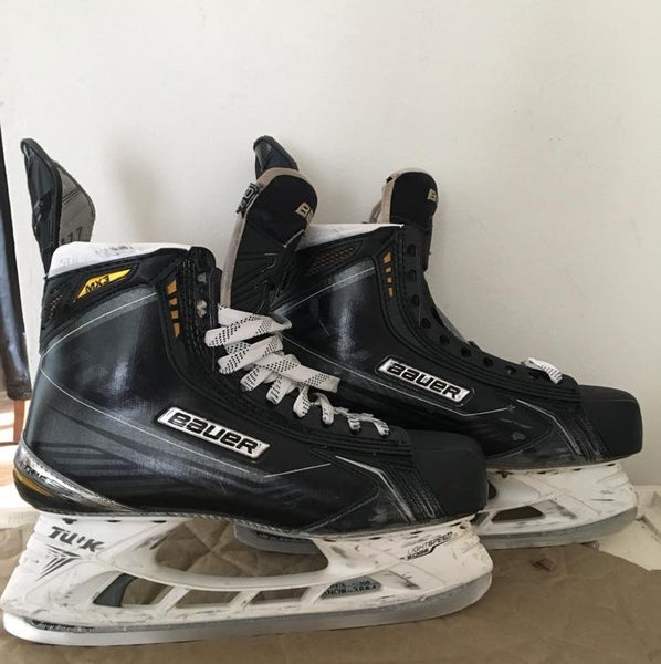 Bauer MX3 8.5 EE - Great Condition - Fusion Steel - New Footbeds