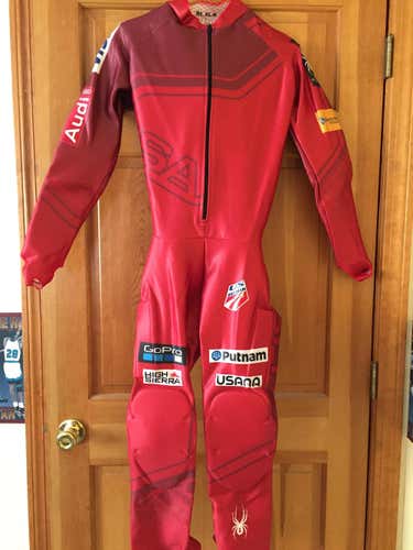 BRAND NEW SPYDER 2017 XL US SKI TEAM PADDED RACE SUIT