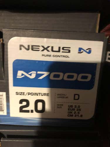 New Bauer Nexus N7000 Skates Junior Size 2