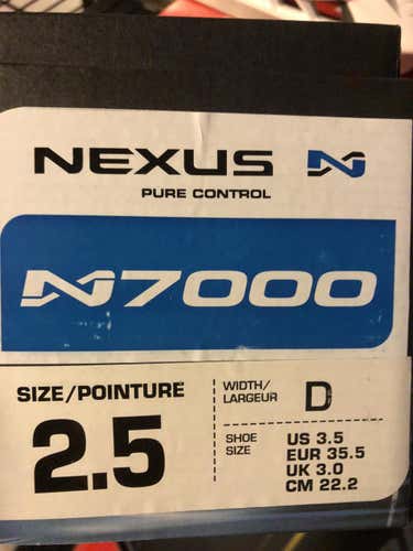 New Bauer Skates Junior Size 2.5