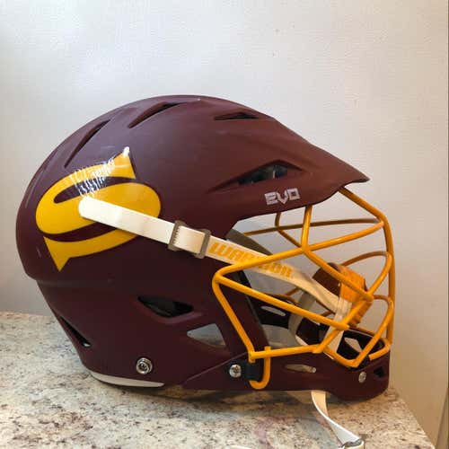 Salisbury Lacrosse 2018 helmet
