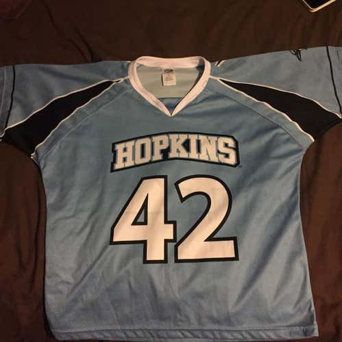 John’s Hopkins Lacrosse Jersey Worn Once