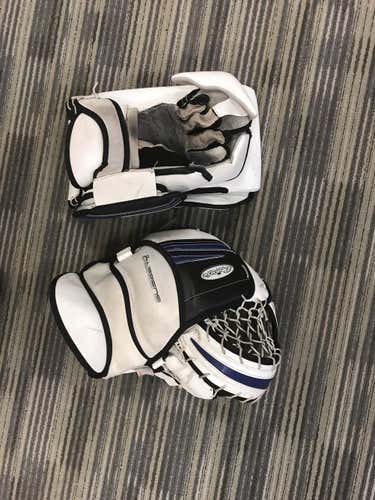 Goalie Glove & Blocker Regular Intermediate size