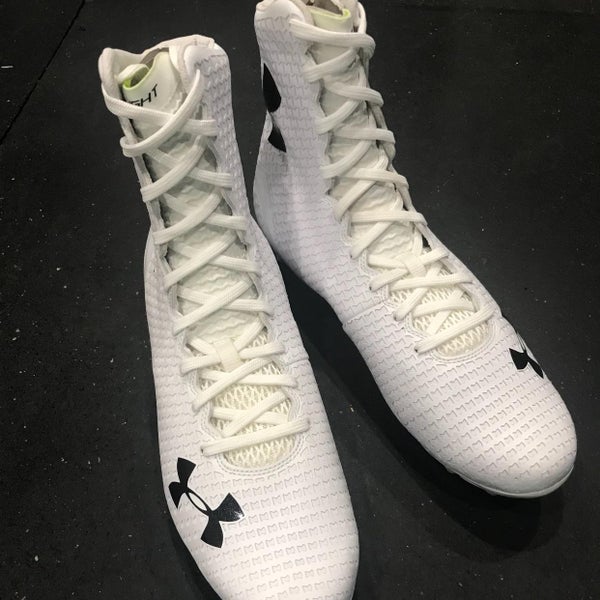 Brand New All White Under Armour Highlight 10.5
